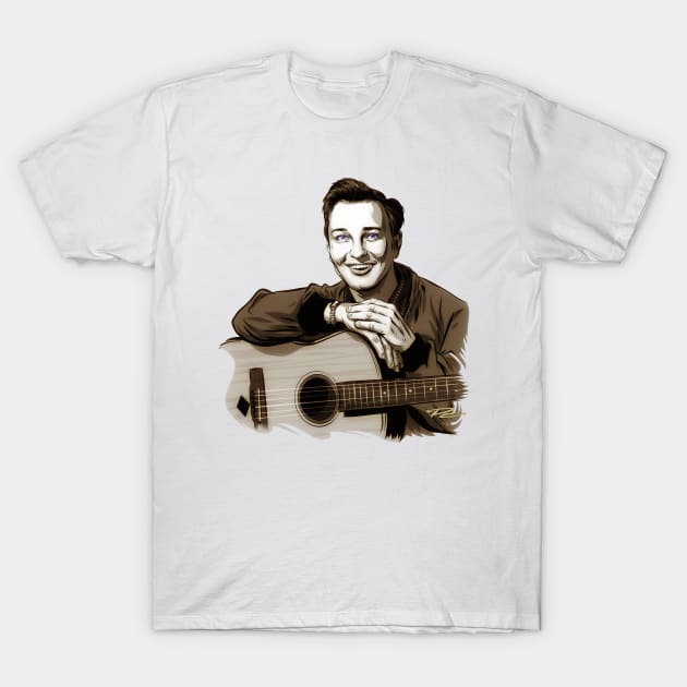 John D. Loudermilk - An illustration by Paul Cemmick T-Shirt by PLAYDIGITAL2020